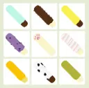Pocky sticks